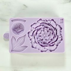 Karen Davies Silicone Mould Peony