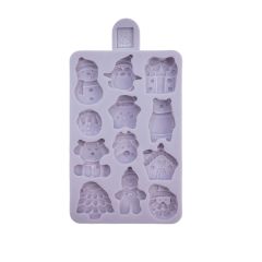 Karen Davies Silicone Mould Miniature Christmas