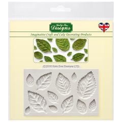 Katy Sue Silicone Mould Rose Leaves