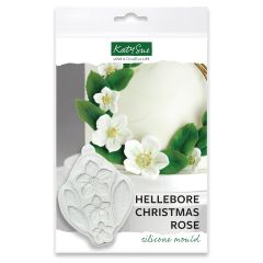 Katy Sue Silicone Mould Hellebore Christmas Rose