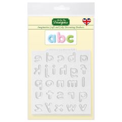 Katy Sue Silicone Mould Domed Alphabet Lower Case