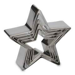 Patisse Cookie Cutter Star set/5