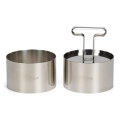 Patisse Garnish Rings Ø9x5,5cm set/2 & Expressor