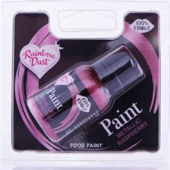 Rainbow Dust Metallic Paint Raspberry 25g