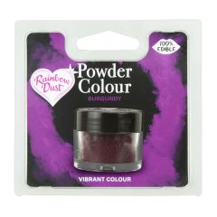 Rainbow Dust Powder Colour Burgundy