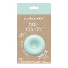 ScrapCooking Silicone Baking Mould Donuts set/6
