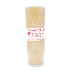 ScrapCooking Baking Cups Kraft pk/25