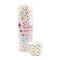 ScrapCooking Baking Cups Stars pk/25