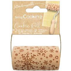 ScrapCooking Embossing Rolling Pin Snowflakes