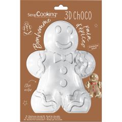 ScrapCooking 3D Chocolate Mould Gingerbread Man