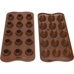Silikomart Silicone Mould 3D Chocolates Choco Egg