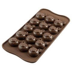 Silikomart Silicone Mould 3D Chocolates Pigs