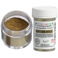 Sugarflair Edible Lustre Vintage Gold 4g