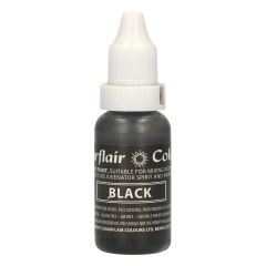 Sugarflair Edible Droplet Paint Black 14ml