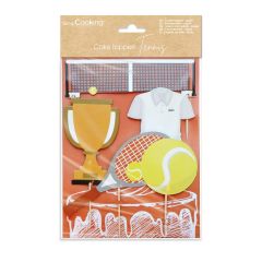 ScrapCooking Cake Toppers Tennis