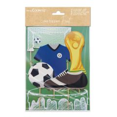 ScrapCooking Cake Toppers Football