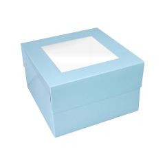 Simply Making Cake Box Window Light Blue 35x35x15cm