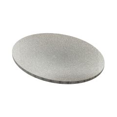 Simply Making Matt Masonite Board Round Silver Glitter 30cm