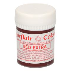 Sugarflair Max Concentrate Paste Colour Red Extra 42g