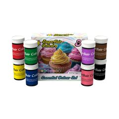 Sugarflair Paste Colour Mixed Essentials 25g set/8
