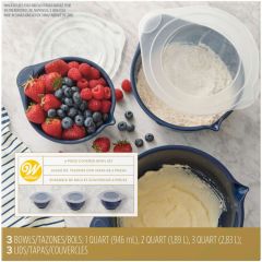 Wilton Covered Bowl set/3