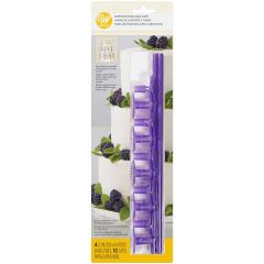 Wilton Support Rods and Caps Plastic pk/14