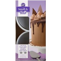 Wilton Small & Tall Cake Pan set/2