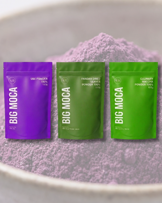 Discover Ube, Pandan and Matcha 