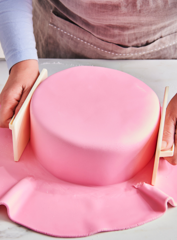 Waarom scheurt mijn fondant?