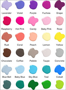 Colour Mill Kleurenkaart