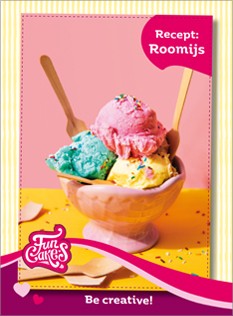 FunCakes Recept Ice Cream