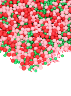 Material Soft Pearls Mix & 3D Sprinkles