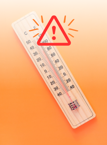 Avviso di calore
