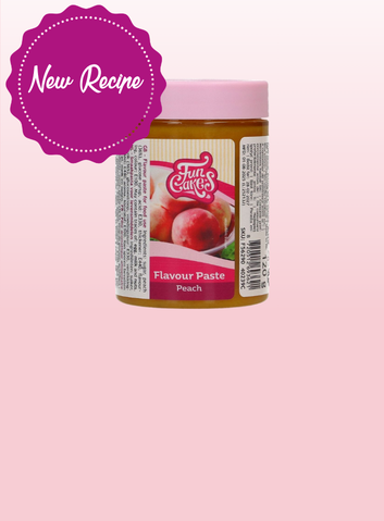 Improved recipe: FunCakes Flavour Paste Peach