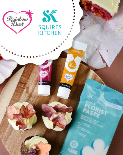 Exclusive distributor for Rainbow Dust & Squires Kitchen